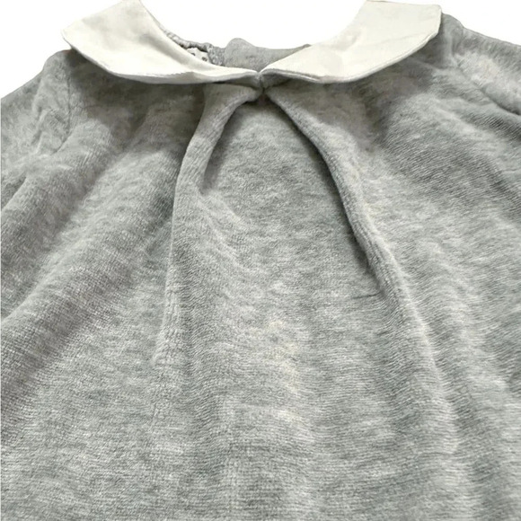 Mud Pie | Gray Velour Set (0-3 mos) - Picture 3 of 8